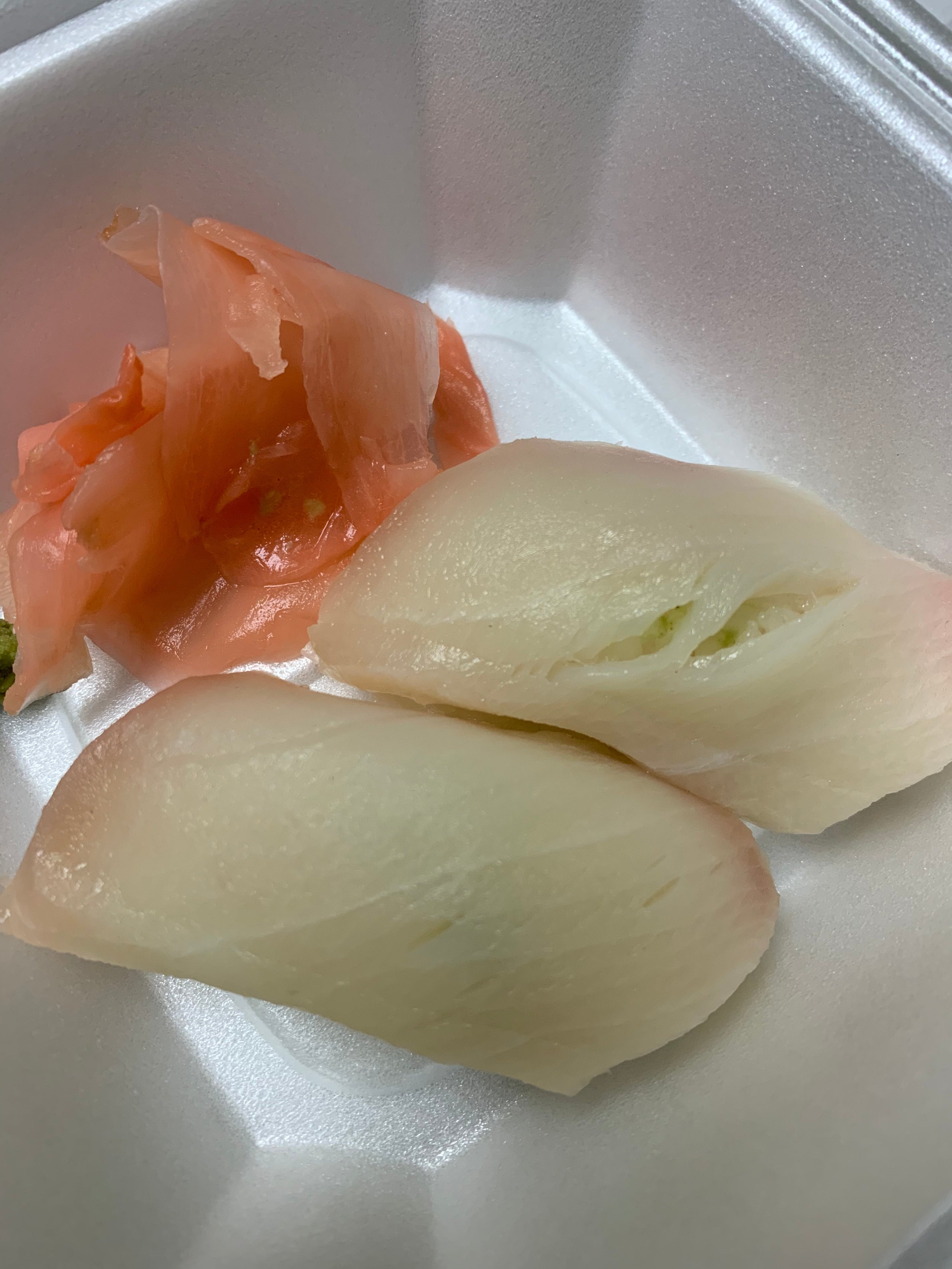 Yellowtail Nigiri GOJIRA Ramen & Sushi Mammoth Lakes