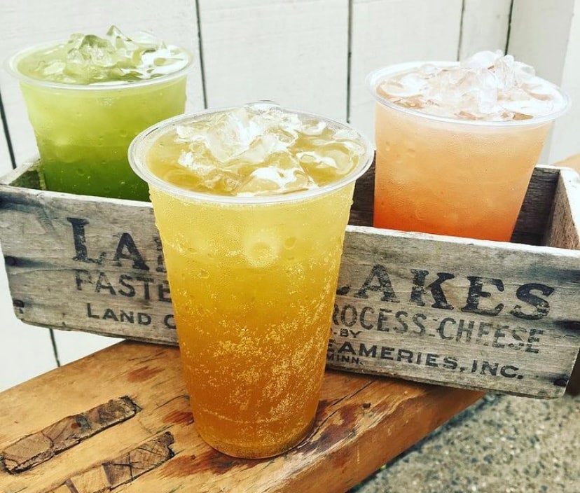 Mango Jasmine Green Tea GOJIRA Ramen & Sushi Mammoth Lakes